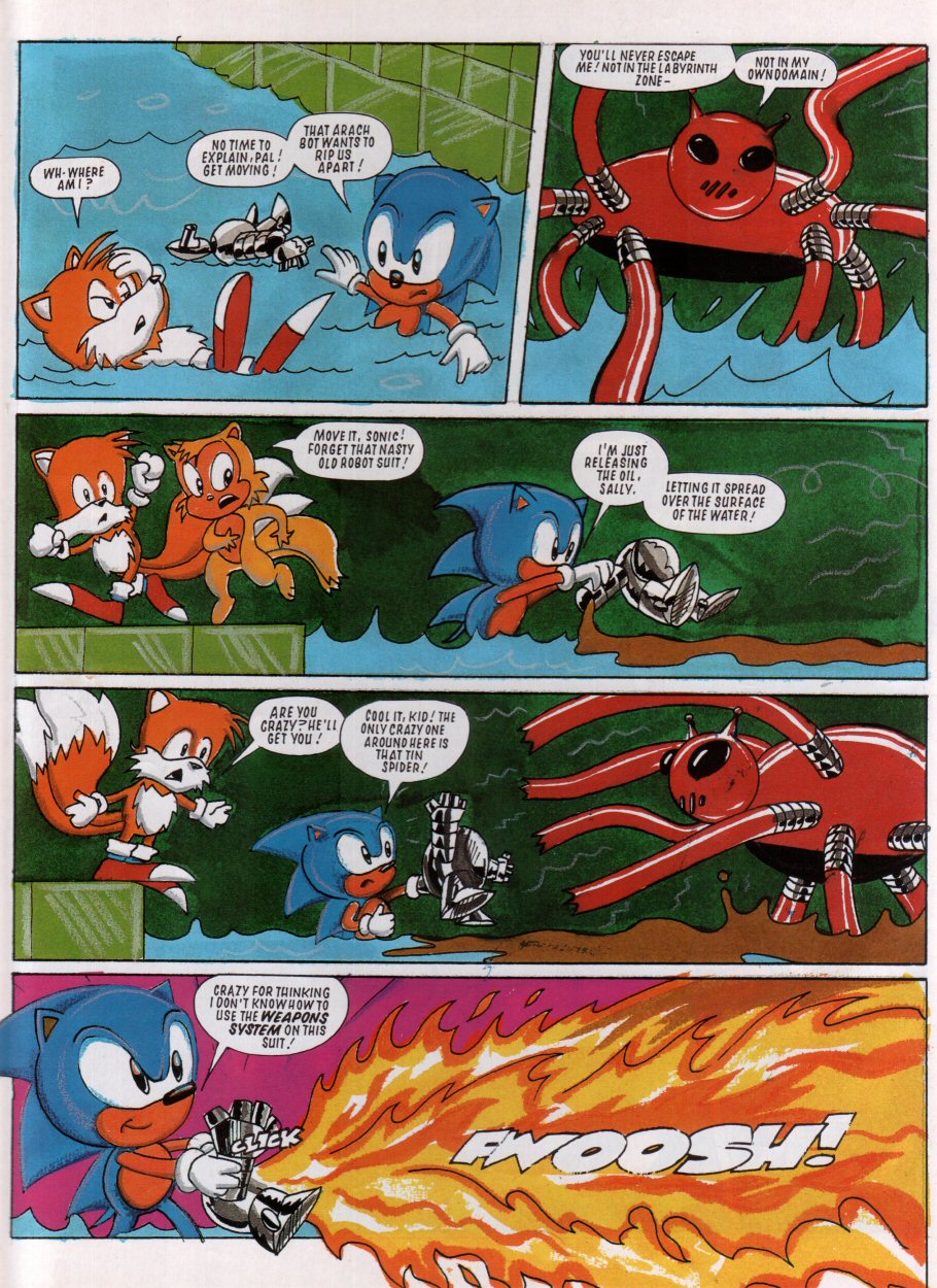 Sonic - The Comic Issue No. 005 Page 7